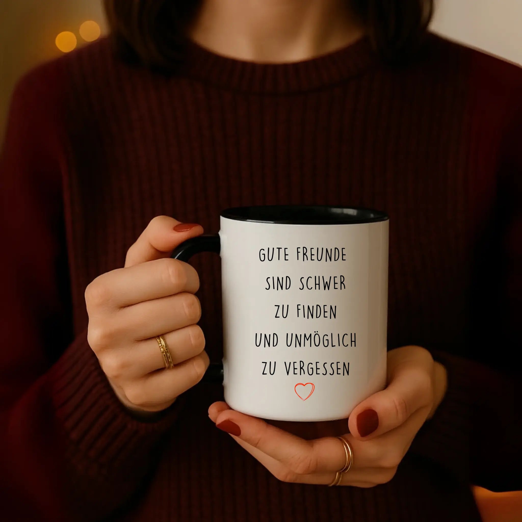 “Besties” - Personalisierte Tasse
