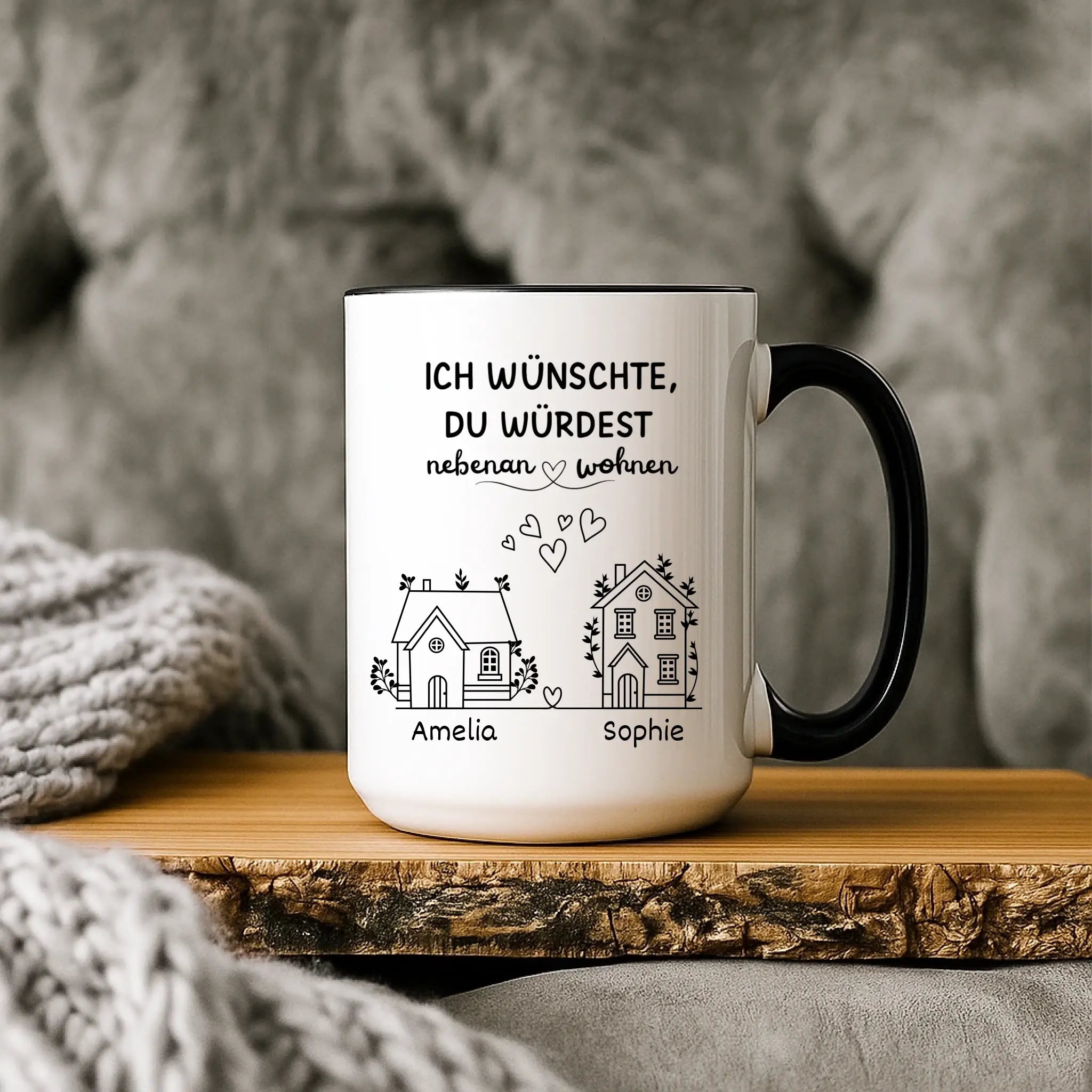 “Beste Freundin” - Personalisierte Kaffeetasse