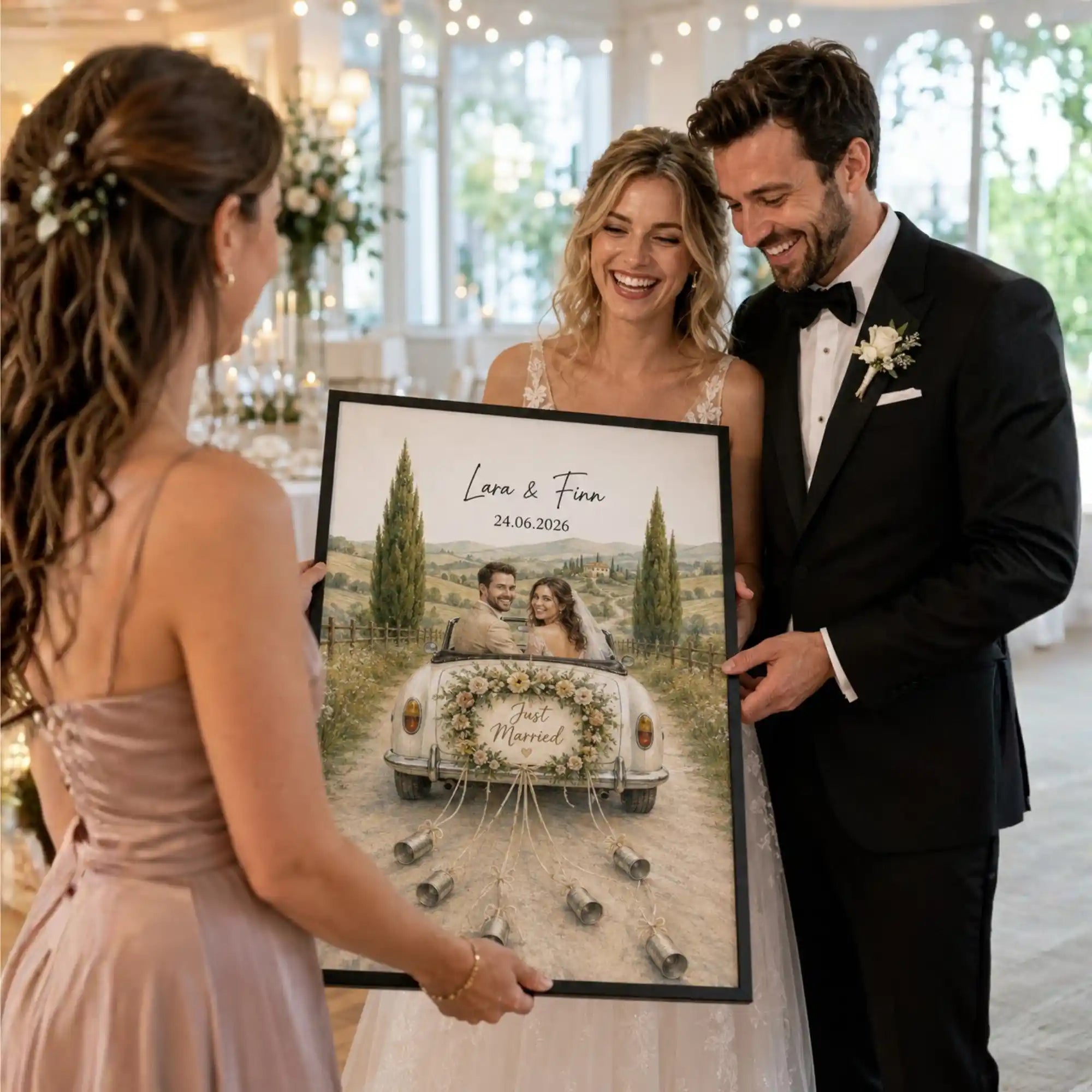 Personalisiertes Geldgeschenk zur Hochzeit mit Foto