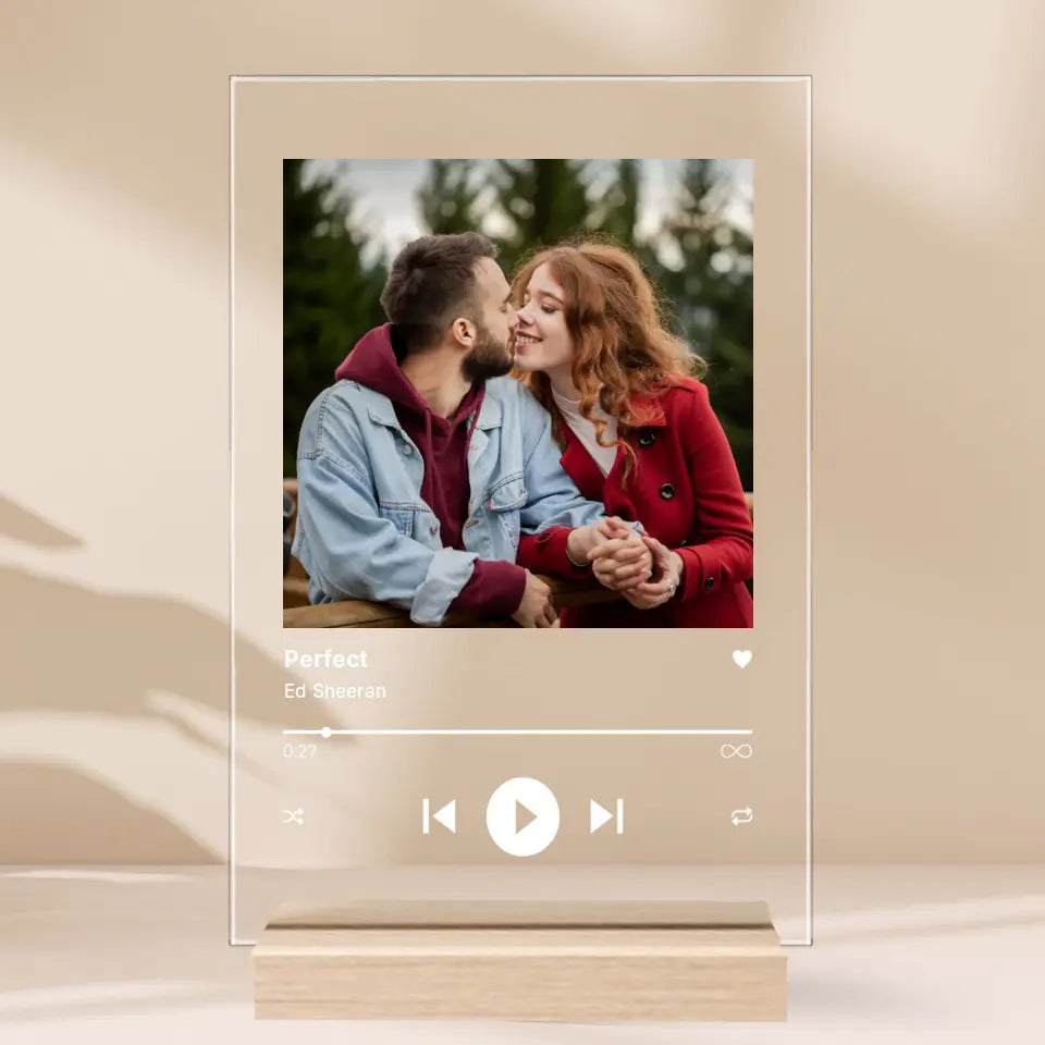 "Spotify Album Cover" - Acrylic Glas | Personalized Gift