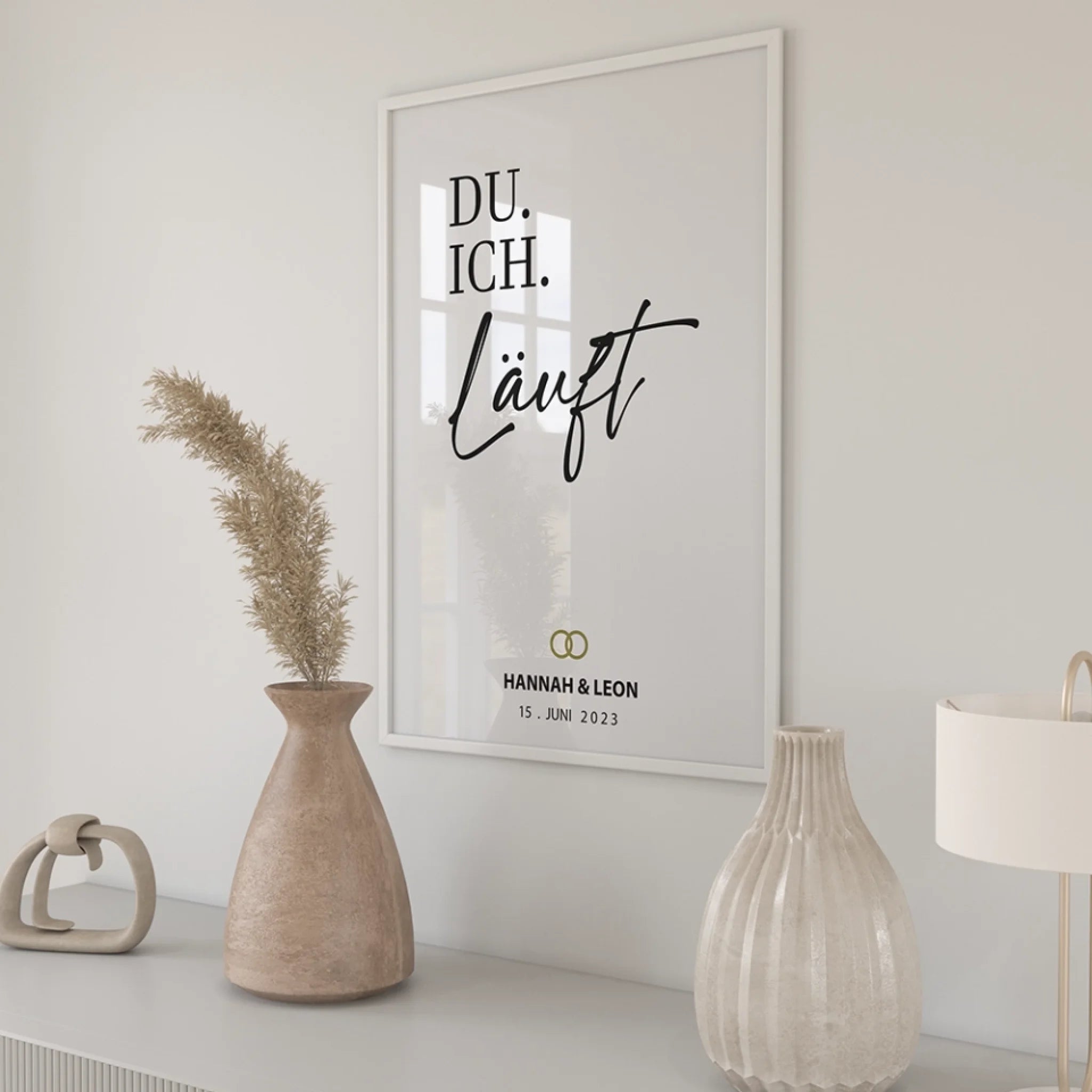 "DU ICH" Poster